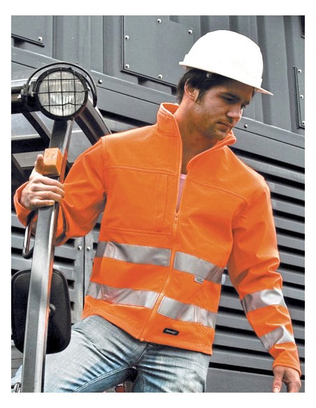RES-R117X-High Vis Soft Shell Jacket 2